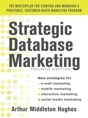 cover image of Strategic Database Marketing